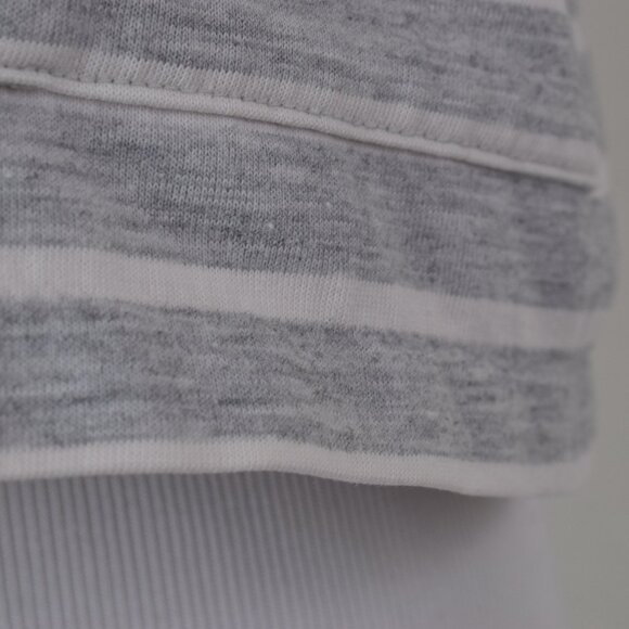 Vintage 90s Pink/Gray Mockneck Crop Tee by Nike - Picture 6 of 11